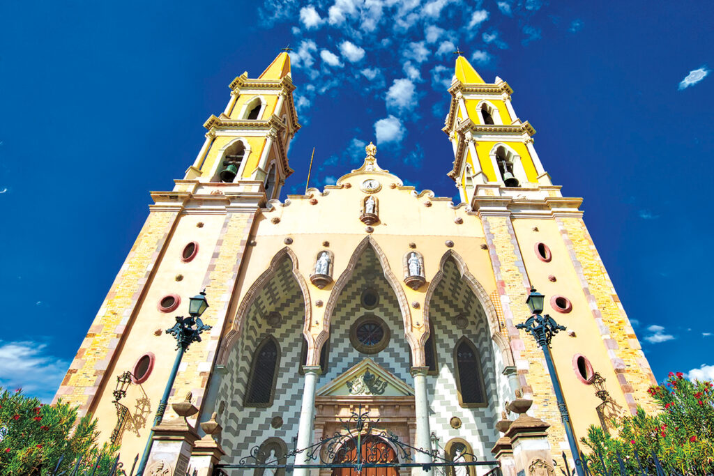 church exterior in daytime