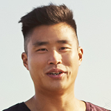 Smiling male associate testimonial portrait